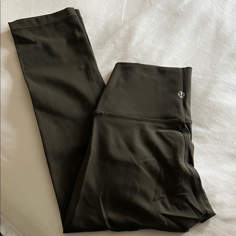 lululemon athletica high rise crop leggings
